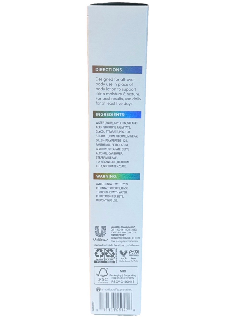 Dove Body Cream Serum Set Prebiotic + Pro-Ceramide 8oz New (2) - Picture 11 of 11
